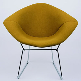 Harry Bertoia. Гарри Бертойя. Lounge chair. 1952