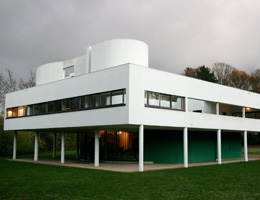 Le Corbusier. Ле Корбюзье. Вилла Савой (Villa Savoye), Пуасси (Poissy-sur-Seine), Франция. 1929-1931