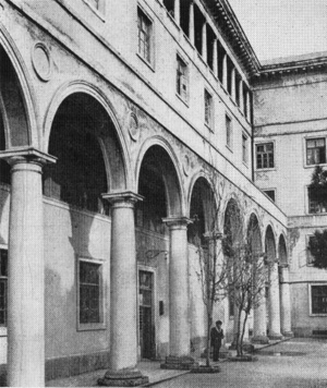 М. А. Усейнов, С. А. Дадашев. Общежитие студентов Мединститута в Баку. 1934