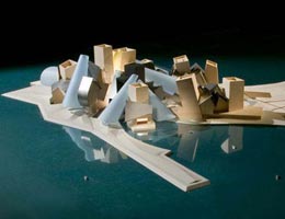 Фрэнк Гери. Frank Gehry: Музей Guggenheim в Абу-Даби, ОАЭ; Guggenheim Abu Dhabi (GAD), Abu Dhabi, United Arab Emirates (в процессе)
