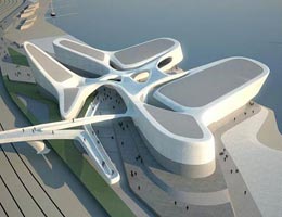 Заха Хадид. Zaha Hadid Architects: Regium Waterfront, Reggio Calabria, Italy, 2007—