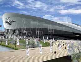 Заха Хадид. Zaha Hadid Architects: Aquatics Centre London Olympics, London, UK (Олимпийский комплекс для водных видов спорта, Лондон, Великобритания), 2005—2010