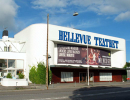 Arne Jacobsen. Арне Якобсен. Bellevue Theatre and restaurant, Klampenborg (1935–36)