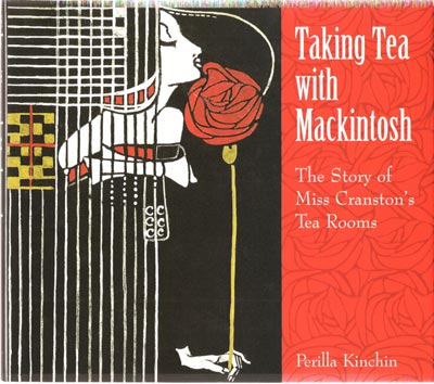 Обложка книги об истории чайных комнат миссис Крэнстон в Глазго