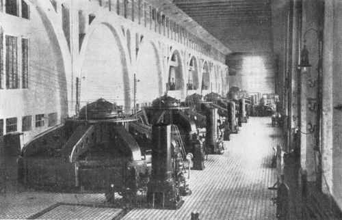О. Р. Мунц. Волховская ГЭС. Турбинный зал. 1923—1926