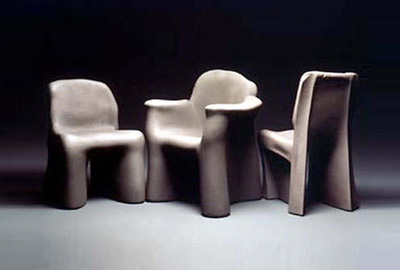 Gaetano Pesce. Гаэтано Пеше. Dalila Chairs. 1980