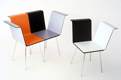 Karim Rashid. Карим Рашид. Asym Chair, 1998