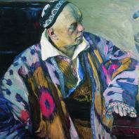 Алексей Викторович Щусев (1873—1949). Портрет. 1941 г. Художник М.В. Нестеров