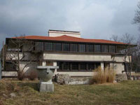 Фрэнк Ллойд Райт (Frank Lloyd Wright): Burton J. Westcott House, Springfield, Ohio (Дом Бартона Дж. Весткотта, Спрингфилд, Огайо), 1904—1908; реконструкция 2003-2007