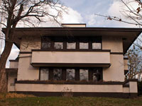 Фрэнк Ллойд Райт (Frank Lloyd Wright): Rev. Jessie R. Zeigler House, Frankfort, Kentucky (Дом преподобного Дж.Р. Циглера, Франкфорт, Кентукки), 1909