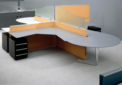 Mario Bellini. Марио Беллини. Extra Dry. Panel based office furniture system. Marcatré. 1993