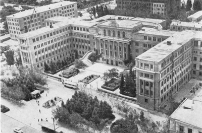 М. А. Усейнов, С. А. Дадашев. Политехнический институт в Баку. По проекту 1935 г