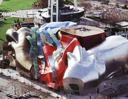 Фрэнк Гери. Frank Gehry: Experience Music Project («Опытный музыкальный проект»), Seattle, Washington, USA, 2000