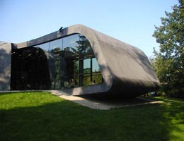 Заха Хадид. Zaha Hadid Architects: Ordrupgaard Museum Extension, Copenhagen, Denmark (Музей искусств Ордрупгаард: новое крыло, Копенгаген, Дания), 2001—2005