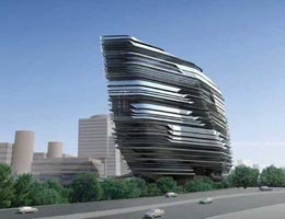 Заха Хадид. Zaha Hadid Architects: Innovation Tower, School of Design Development, Hong Kong Polytechnic University (PolyU), Hong Kong, 2007—2011