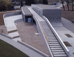 Заха Хадид. Zaha Hadid Architects:  LFOne, Weil am Rhein, Germany, 1996—1999