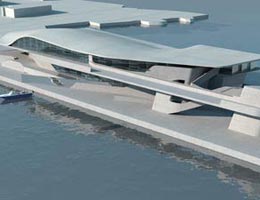 Заха Хадид. Zaha Hadid Architects: Salerno Maritime Terminal , Salerno, Italy (Морской терминал в Салерно, Италия), 2000—
