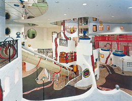 Фриденсрайх Хундертвассер. Friedensreich Hundertwasser: Игровая площадка детского развлекательного центра Kids Plaza Osaka
