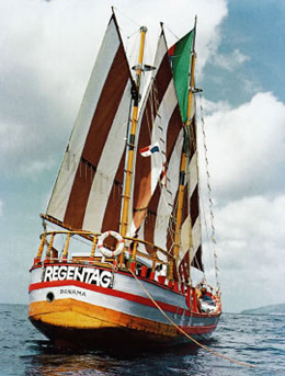 Яхта Хундертвассера «Regentag»