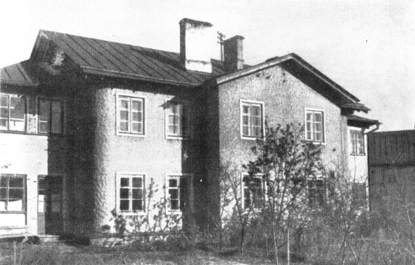Н. В. Марковников. Дом в поселке «Сокол» в Москве. 1923