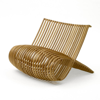 Marc Newson. Марк Ньюсон. Wood Chair, 1988