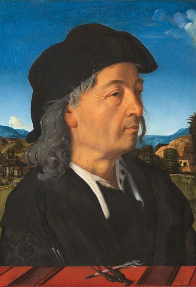 Портрет Джулиано да Сангалло, худ. Пьеро ди Козимо, 1500—1520 гг.