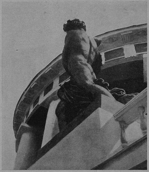 Выставочный павильон в Риме. Фрагмент. 1910—1911 гг. В.А. Щуко