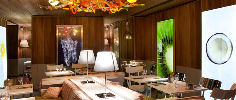 Philippe Starck. Филипп Старк. Restaurant Paradis Du Fruit, Paris, France 2012