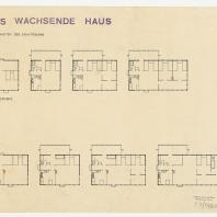 Проект «Растущий дом». 1931 г. Hugo Häring