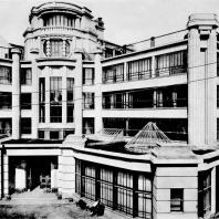 Бывшее здание МАИ, здание Министерства высшего и среднего специального образования в Москве. 1913—1914