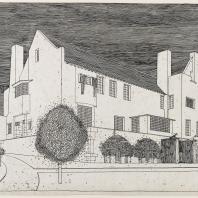 The Hill House, Helensburgh by Charles Rennie Mackintosh, Architect, from the Studio Yearbook 1907