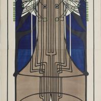 Charles Rennie Mackintosh. The Scottish Musical Review (Poster for a magazine), 1896