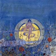 Charles Rennie Mackintosh. The Harvest Moon. 1892