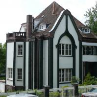 Дом Петера Беренса, Mathildenhöhe, Darmstadt, 1901 г.