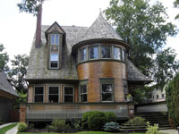 Фрэнк Ллойд Райт (Frank Lloyd Wright): Walter H. Gale House, Oak Park, Illinois (Дом Уолтера Гейла, Оак-Парк, Иллинойс), 1893