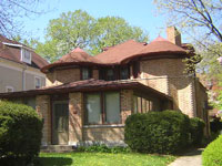 Фрэнк Ллойд Райт (Frank Lloyd Wright): George W. Furbeck House, Oak Park, Illinois (Дом Джорджа Фербека, Оак-Парк, Иллинойс ), 1897