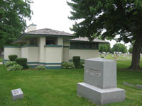 Фрэнк Ллойд Райт (Frank Lloyd Wright): William H. Pettit Mortuary Chapel, Belvidere, Illinois (Маленькая капелла, Бельведер, Иллинойс), 1906—1907