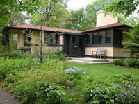 Фрэнк Ллойд Райт (Frank Lloyd Wright): Avery Coonley Gardner's Cottage, Riverside, Illinois (Коттедж Эйвери Кунли, Риверсайд, Иллинойс), 1911 